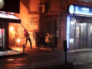 OKMEYDANI’NDA MOLOTOFLU OLAY