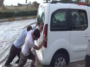 ÇORUM'DA HAYAT FELÇ: İŞTE GÖRÜNTÜLER