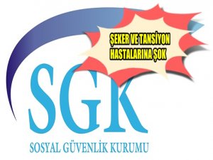 ŞEKER VE TANSİYON HASTALARINA ÖLÜM FERMANI