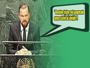ÜNLÜ SANATÇI BM'DE KONUŞTU DÜNYA BÖYLE AYAĞA KALKTI