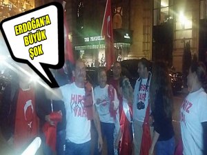 ERDOĞAN'A VE KORUMALARINA AMERİKA'DA BÜYÜK ŞOK