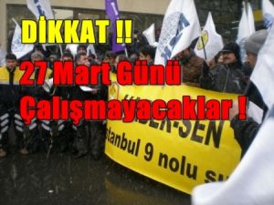 27 Mart'a Dikkat