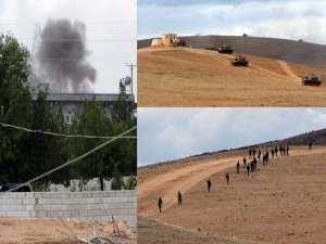 SURUÇ'A HAVAN MERMİSİ DÜŞTÜ