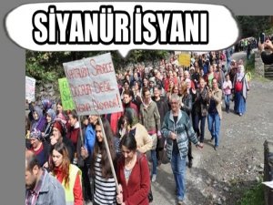 ARTVİN'DE BİNLERCE KİŞİ SİYANÜRE KARŞI AYAKLANDI