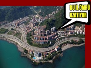 YAŞAM SÜRESİNİN EN UZUN OLDUĞU İL