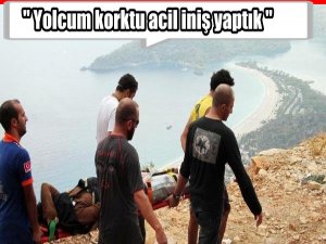 PARAŞÜT KAPANDI, PİLOT VE YOLCUSU 300 METREDEN YERE ÇAKILDI