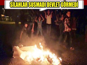 ŞIRNAK'TA KALEŞNİKOFLU PROTESTO