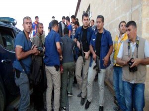 KOBANİ'DE ÇATIŞMA, SURUÇ'TA TEDİRGİNLİK