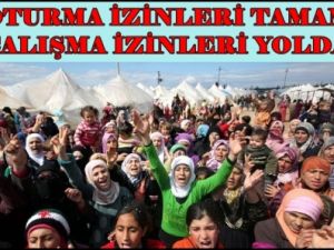 Suriyeli Sığınmacılara Çalışma İzni Veriliyor