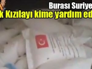 Türk Kızılayı'nın Suriye'ye kime yardım ettiği ortaya çıktı
