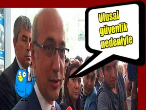 TWITTER'DE SANSÜR BAŞLADI