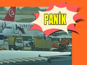 THY UÇAĞINDA PANİK