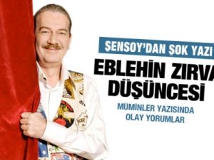 Ferhan Şensoy'dan olay 'Mümin' yazısı