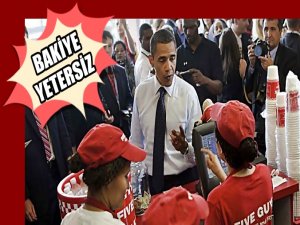 OBAMA HAMBURGER YEDİ  KREDİ KARTI KARŞILIKSIZ ÇIKTI