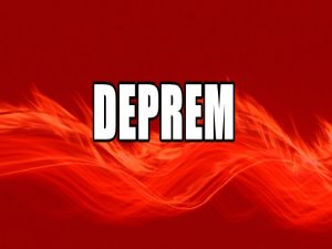 4.1 BÜYÜKLÜĞÜNDE DEPREM