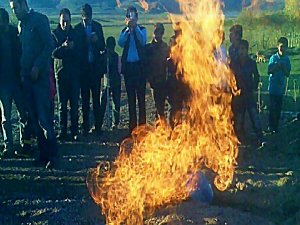 SU KUYUSU KAZDILAR YANGIN ÇIKTI