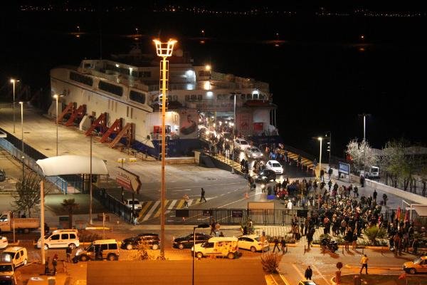 FIRTINA NEDENİYLE İDO SEFERLERİ İPTAL EDİLDİ