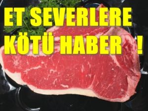 Et Severlere Kötü haber