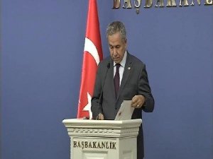 BÜLENT ARINÇ'TAN OPERASYON AÇIKLAMASI