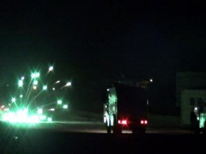 NUSAYBİN'DE OLAYLI GECE