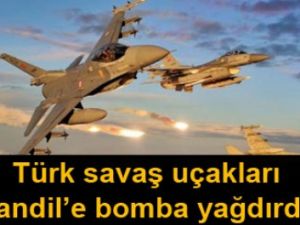 Kandil'e Yine Bomba Yağdı