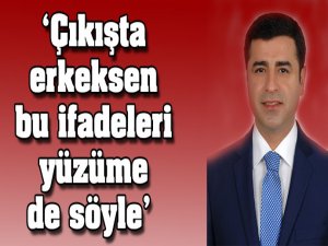 DEMİRTAŞ'IN UÇAK KAVGASINI AKP'Lİ VEKİL BÖYLE ANLATTI