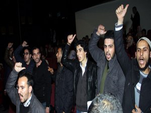 NUMAN KURTULMUŞ BÖYLE PROTESTO EDİLDİ