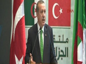 ERDOĞAN CEZAYİR'DE İSRAİL'E FECİ SAYDIRDI