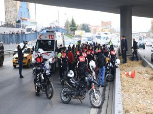 İSTANBUL'DA POLİSE SALDIRI