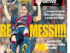 İSPANYA'DA YENİ EFSANE MESSİ