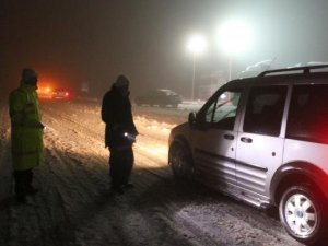 KAR ANTALYA YOLUNU BİLE KAPADI