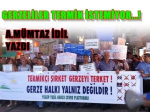 Termik Santral Gerze'yi Ayağa Kaldırdı