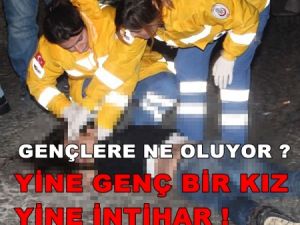 Bir Genç Kız Daha 4. Kattan Atladı