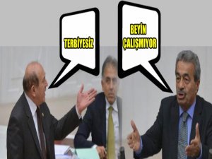 TBMM'DE BURHAN KUZU KAMER GENÇ KAVGASI