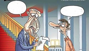 KAÇ AK SARAY KARİKATÜRLERİ