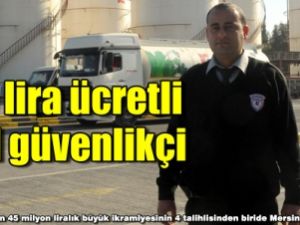 800 lira ücretli özel güvenlikçi