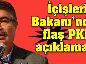 İçişleri Bakanı'ndan flaş PKK açıklaması