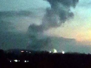 HAVAİ FİŞEK FABRİKASINDA PATLAMA 1 İŞÇİ ÖLDÜ