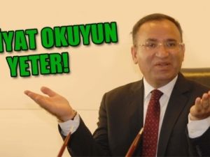 Bozdağ: İlahiyat Mezunu olun yeter