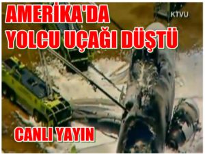 ABD'de Uçak Düştü