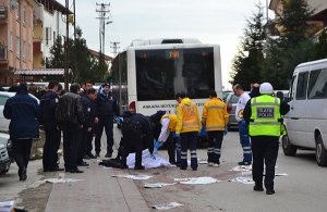 ANKARA'DA BELEDİYE OTOBÜSÜ DEHŞETİ
