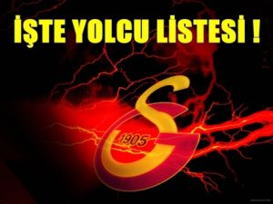 İşte Aslan'ın yolcu listesi