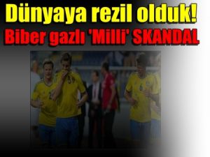 Dünyaya rezil olduk! Biber gazlı 'Milli' SKANDAL