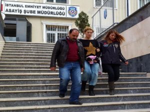 EMEKLİ ERKEK ARKADAŞINI BOĞAN KADIN TESLİM OLDU