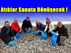 Atıklar Sanata Dönüşüyor !