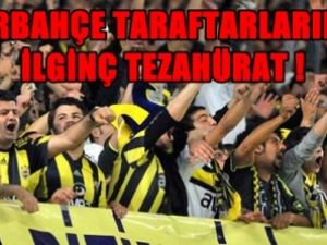 Fenerbahçe Taraftarlarıdan İlginç Tezahürat