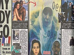 SALDIRGANININ EŞİNİN BİKİNİLİ VE BAŞÖRTÜLÜ FOTOĞRAFLARI MANŞETLERDE