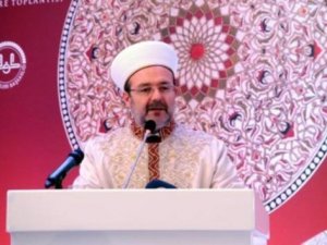 DİYANET İŞLERİ BAŞKANINDAN DAVUTOĞLU'NA ŞOK