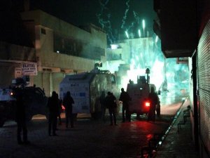 MARDİN'DE PKK POLİS ÇATIŞMASINDA 2 POLİS YARALANDI