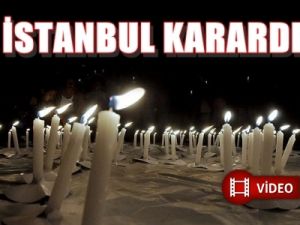 İstanbul 1 saat karardı